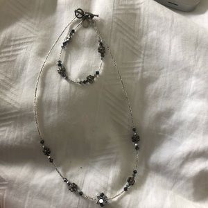 Matching necklace& bracelet set
